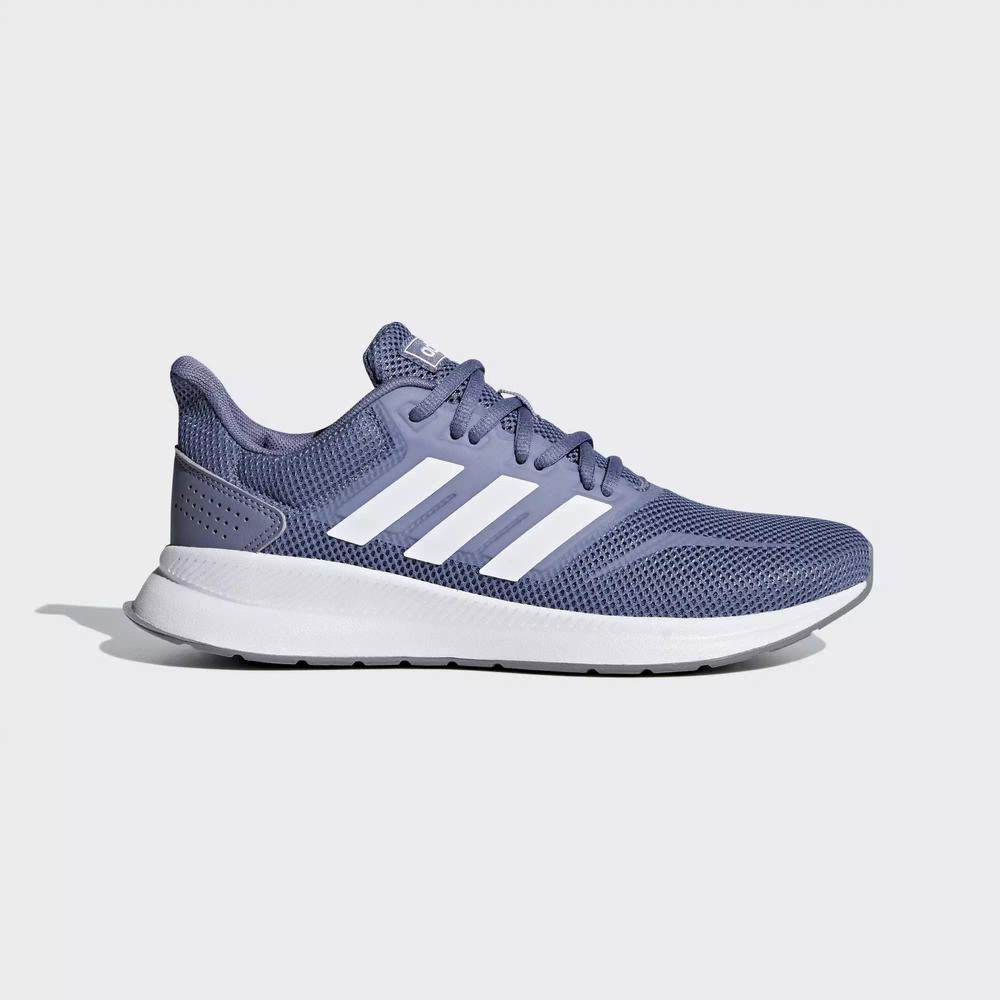 Adidas Runfalcon Tenis Para Correr Azules Para Mujer (MX-56266)